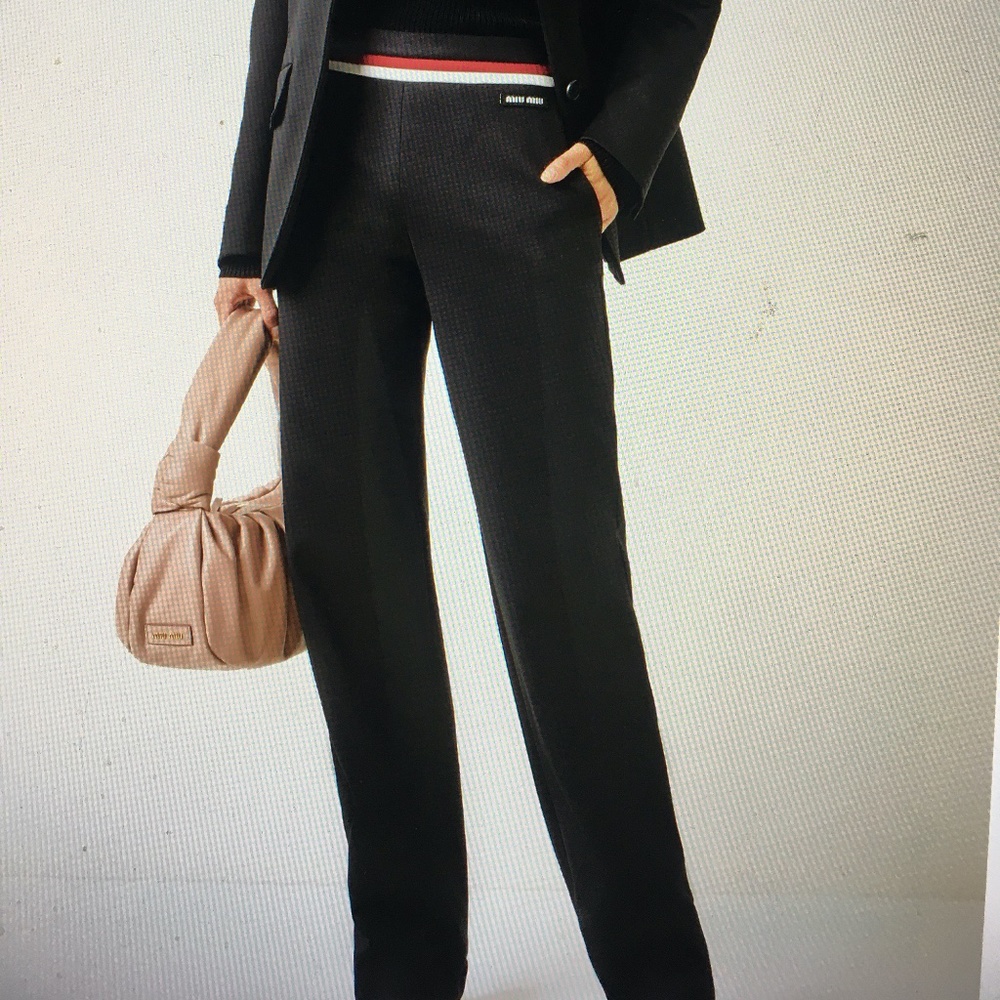 Miu Miu fleece pants